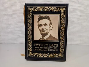 Twenty Days: The Assassination Of Abraham Lincoln - Easton Press - Leather - Picture 1 of 8