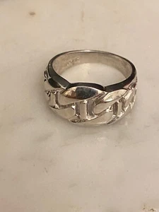 Vintage Sterling Silver Ring Size 7.75 💗 - Picture 1 of 6