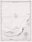 Porto Alexandre Angola Afrika Africa sea chart map Seekarte Karte 1852