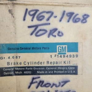 1967-1968 Oldsmobile Toronado Front Caliper Repair  Kit G.M.#1494939 - Picture 1 of 4