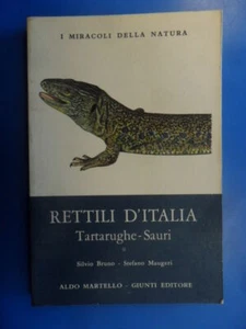 Reptilien aus Italien. Schildkröten - Sauri. Vol. I. Halskette Die Wunder der Natur Br - Bild 1 von 1