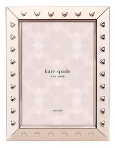 KATE SPADE HEART TO HEART PICTURE FRAME:NIB 5 X 7 - Picture 1 of 10
