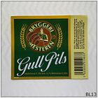 Gull Pils Bryggeri Mesteren Norge Beer Label (Bl13)