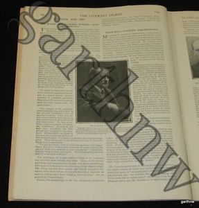 EMILE ZOLA 1904 FOTO BIOGRAPHIE REZENSION + BOOKER T. WASHINGTON TUSKEGEE INSTITUTE - Bild 1 von 2