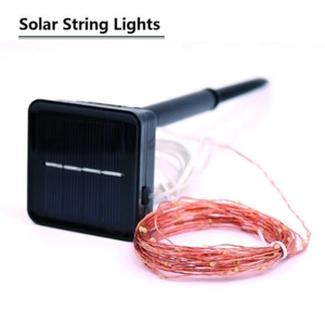 Solar String Lights 120 LEDs Starry String Lights Deck lights for Outdoor - Picture 1 of 6