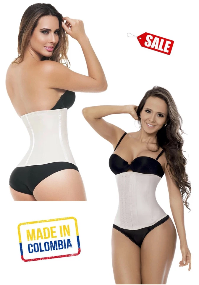 Faja Colombiana Ann Michell Waist Trainer Latex Girdle Cinturilla Reductora - Image 1 of 2