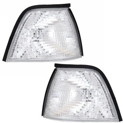 Juego de intermitentes delanteros para BMW E36 Serie 3 Limo Touring Compact blanco intermitentes - Imagen 1 de 4