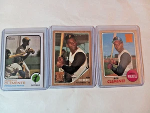 Bob Roberto Clemente Reprint Lot 1997 (x2) und 2022 (x1) Pittsburgh Pirates HOF - Bild 1 von 2
