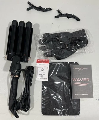 Beachweaver Fairy Brave Three Barrel Curling Wave Iron - Image 1 of 4