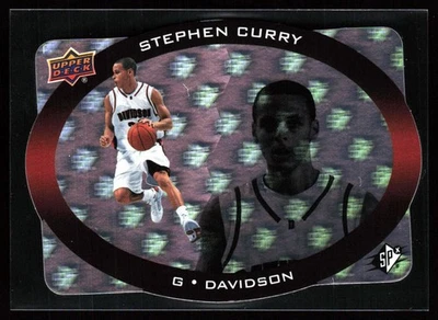 Stephen Curry, SPX, 2014-2015 Diecut, Davidson - Image 1 of 2