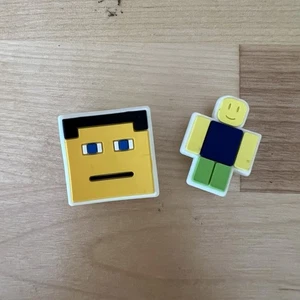 Show Charms Lego Inspired Compatible With Crocs Set Of 2 - Picture 1 of 2