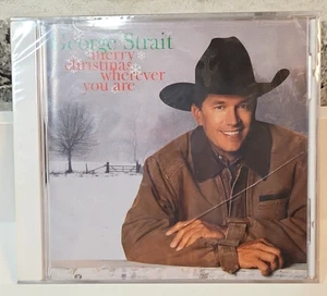 George Strait :Merry Christmas Wherever You Are (MCA Records CD, 1999) sealed - Picture 1 of 5