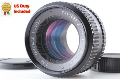 [Exc+5] SMC Pentax Takumar 55mm F1.8 M42 Mount Standard MF Lens  from Japan - Image 1 of 4