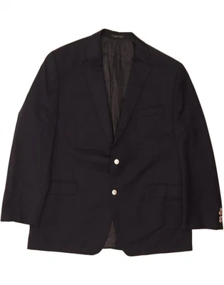 MICHAEL KORS Mens 2 Button Blazer Jacket Size 48 2XL Navy Blue Wool MG01 - Image 1 of 4