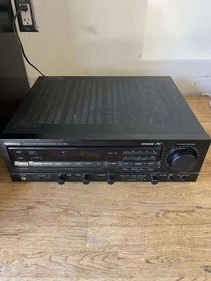 Kenwood KR-V7020 Audio Video Stereo Receiver – Powers On – Vintage 1990s - Image 1 of 4