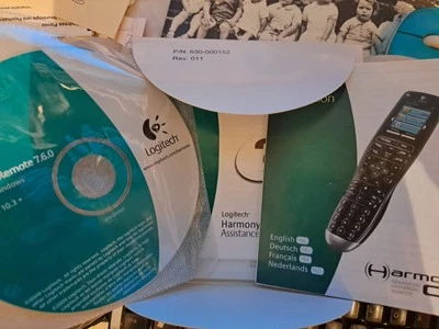 Anleitung Harmony one Logitech Fernbediehnung und Instalation-CD - Bild 1 von 3