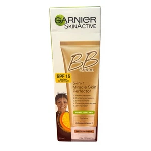 Garnier BB Cream 5in1 Miracle Skin Perfector Normal Dry Medium/Dark SPF15 06/25 - Picture 1 of 6