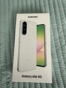 NEW Samsung Galaxy A56 5G 6.7'' Smartphone 256GB Unlocked Dual-SIM - Light Grey - Picture 1 of 3
