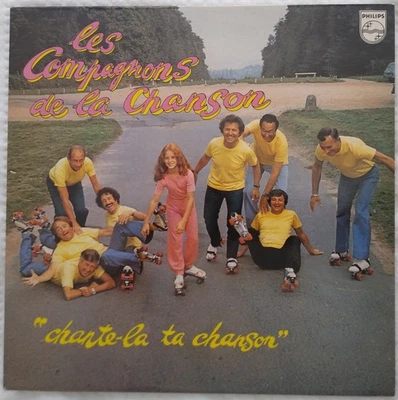 Les Compagnons De La Chanson - "chante-la ta chanson" -Vinyl LP -Philips -France - Image 1 of 3