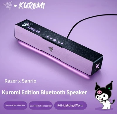 Razer x Sanrio Kuromi Limited Edition Mini Bluetooth Desktop Computer Speaker - Image 1 of 4
