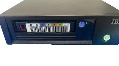 IBM LTO6 Ultrium6 HH LTFS External Tape Drive 3580-H6S 6160-H6S 46C2805 lto-6 - Image 1 of 4