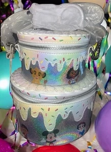 Loungefly Disney Celebration Cake Umhängetasche 100th Anniversary LE Neu - Bild 1 von 10