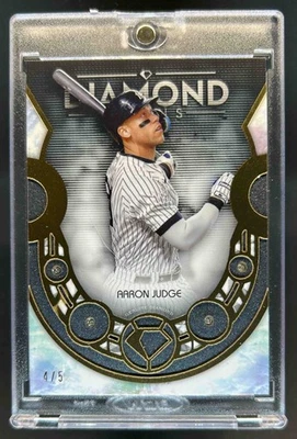 2023 Topps Diamond Icons Aaron Judge Relics #4/5 Yankees - Image 1 of 2