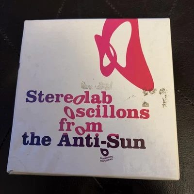 Stereolab Rare 3 CD DVD Box Set 7 Oscillons from the Anti-Sun Rare - Imagem 1 de 2