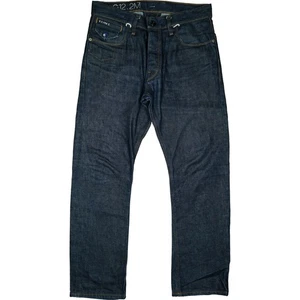 G-STAR W32 L30 Jeans Hose dunkel blau Herren RAW RE New Morris Tapered Cotton 48 - Bild 1 von 5