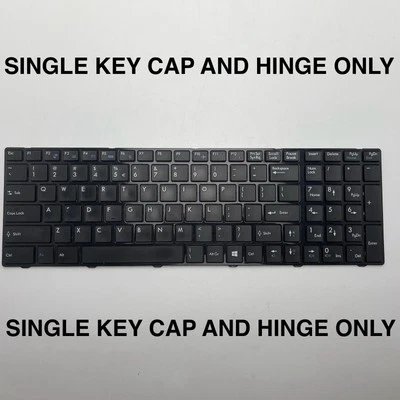 ✅ SINGLE KEY CAP & PLASTIC HINGE CLIP MSI GE60 - 0ND 0NC MS-16GA - Image 1 of 4