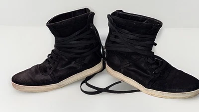 Zapatilla deportiva Dior Homme 10SS Kris Van Assche High Top Runway talla 41,5 cremallera rota Foto 1 de 4