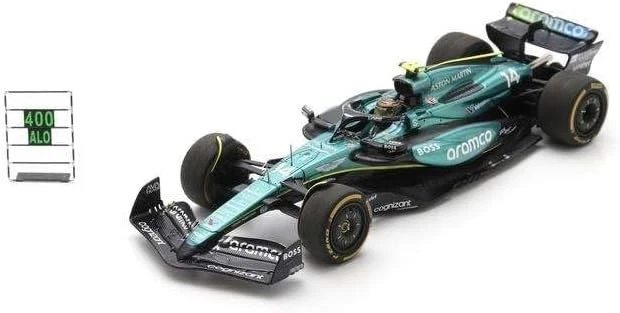 Modello Di Auto Da Corsa Aston Martin F1 Fernando Alonso Mexico GP 2024 1/43 - Immagine 1 di 1