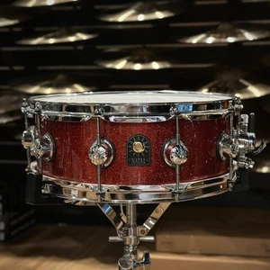 Natal Maple Originals Snare Drum Red Sparkle #1191 - Picture 1 of 5