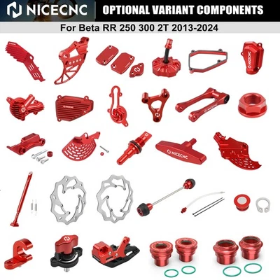 Für Beta RR250 RR300 2013-2024 NICECNC Tieferlegungslenker Bremsscheibenschutz - Bild 1 von 4