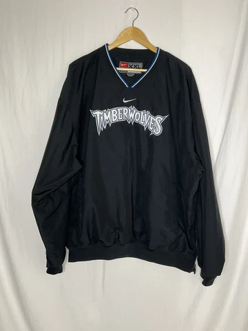 Nike Minnesota Timberwolves Pullover Windbreaker Jacket Men’s Size 2XL NBA Cover
