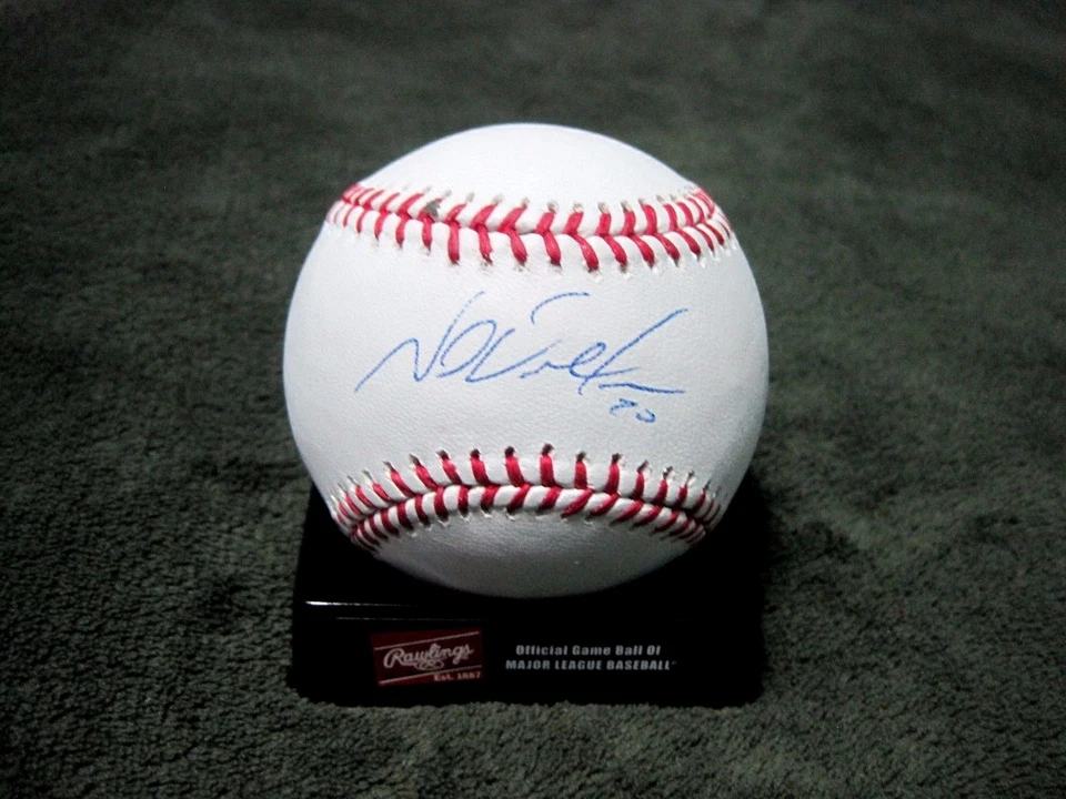 NEIL WALKER NEW YORK METS AUTOGRAPHED SIGNED MAJOR LEAGUE BASEBALL W/COA - Image 1 of 1