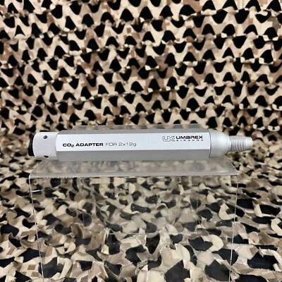NEW Umarex 2 x 12 Gram Co2 Adapter For Air Rifles (2211284)