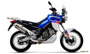 EXHAUST MUFFLER SILENCER ARROW INDY RACE TITANIUM FOR APRILIA TUAREG 660 22-24 - Picture 1 of 4