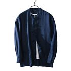 Classic Chinese Kung Fu Coat Jacket Button Up Top Cotton Linen Cardigan