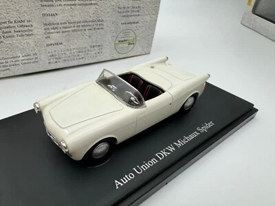 1/43 Auto Union DKW Autocult Michaux Spider 1954 Blanco #33 Foto 1 de 4