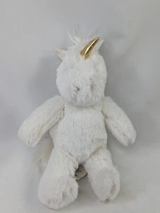 Pottery Barn Kids White Unicorn Plush 8 Inch 2015 Stuffed Animal Toy - Imagen 1 de 8