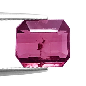 Tourmaline 6.40ct rare aaa purple pink color 100% natural earth mined Mozambique - Picture 1 of 10