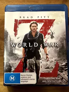 Blu-Ray Movie: World War Z - Brad Pitt - #071 Free Ship Horror Zombie - Picture 1 of 2
