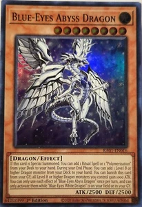 Yu Gi Oh - Blue Eyes Abyss Dragon - 25th Ann. Rarity Coll. - 1st Edition 2020 - Picture 1 of 1