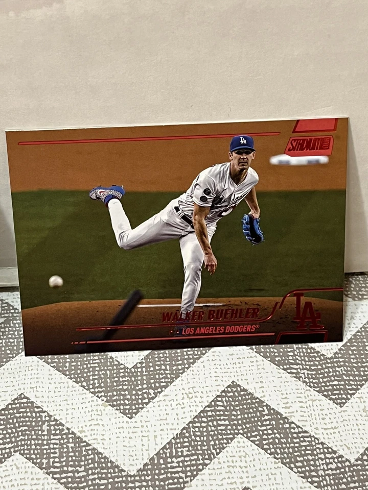 2022 Stadium Club Base Red Foil #122 Walker Buehler - Los Angeles Dodgers - Image 1 of 1