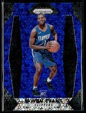Jawun Evans 2017-18 Panini Prizm Fast Break Blue RC /175 #216 Los Angeles