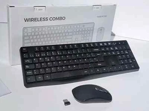 VictSing Wireless Keyboard & Silent Mouse Combo DPI Adjustable Spanish layout - Picture 1 of 3