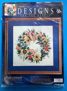 WILDFLOWER Signature Series ~ Counted Cross Stitch Kit ~ NEW ~ 13 x 13 - Picture 1 of 7