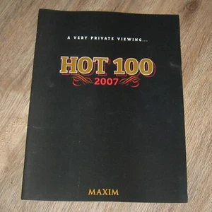 Maxim 2007 magazine HOT 100 Lindsay Lohan JESSICA ALBA Sienna Miller - Picture 1 of 4