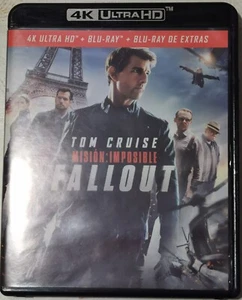 BLU-RAY 4K UHD MISION: IMPOSIBLE FALLOUT 3 DISCOS NUEVO SIN PRECINTO - Imagen 1 de 1